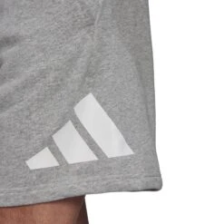 Short Adidas Future Icons Three Bar -MACRON Verkaufsgeschäft ha1426 app on model detail 1 white