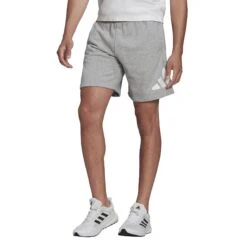 Short Adidas Future Icons Three Bar -MACRON Verkaufsgeschäft ha1426 app on model standard white