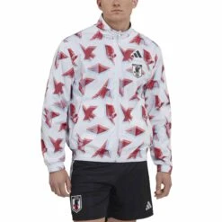 ADIDAS Jacke Anthem Weltmeisterschaft 2022 Japon Tiro 9 ADIDAS Jacke Anthem Weltmeisterschaft 2022 Japon Tiro -MACRON Verkaufsgeschäft hc6292 4 apparel on20model front20view white