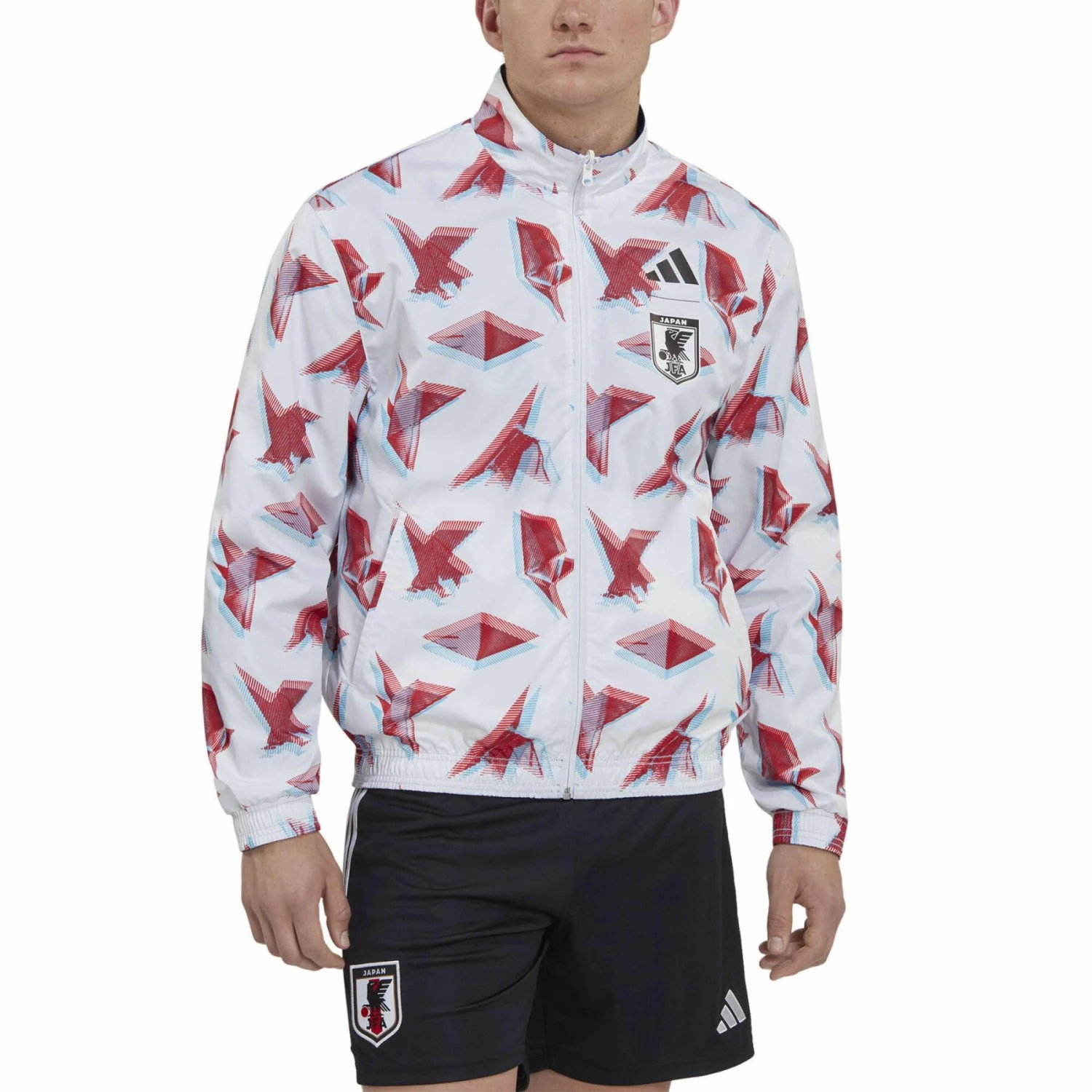 ADIDAS Jacke Anthem Weltmeisterschaft 2022 Japon Tiro 3 ADIDAS Jacke Anthem Weltmeisterschaft 2022 Japon Tiro – Bild 3