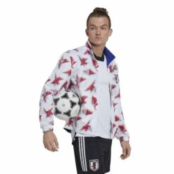 ADIDAS Jacke Anthem Weltmeisterschaft 2022 Japon Tiro 10 ADIDAS Jacke Anthem Weltmeisterschaft 2022 Japon Tiro -MACRON Verkaufsgeschäft hc6292 6 apparel on20model walking20view white