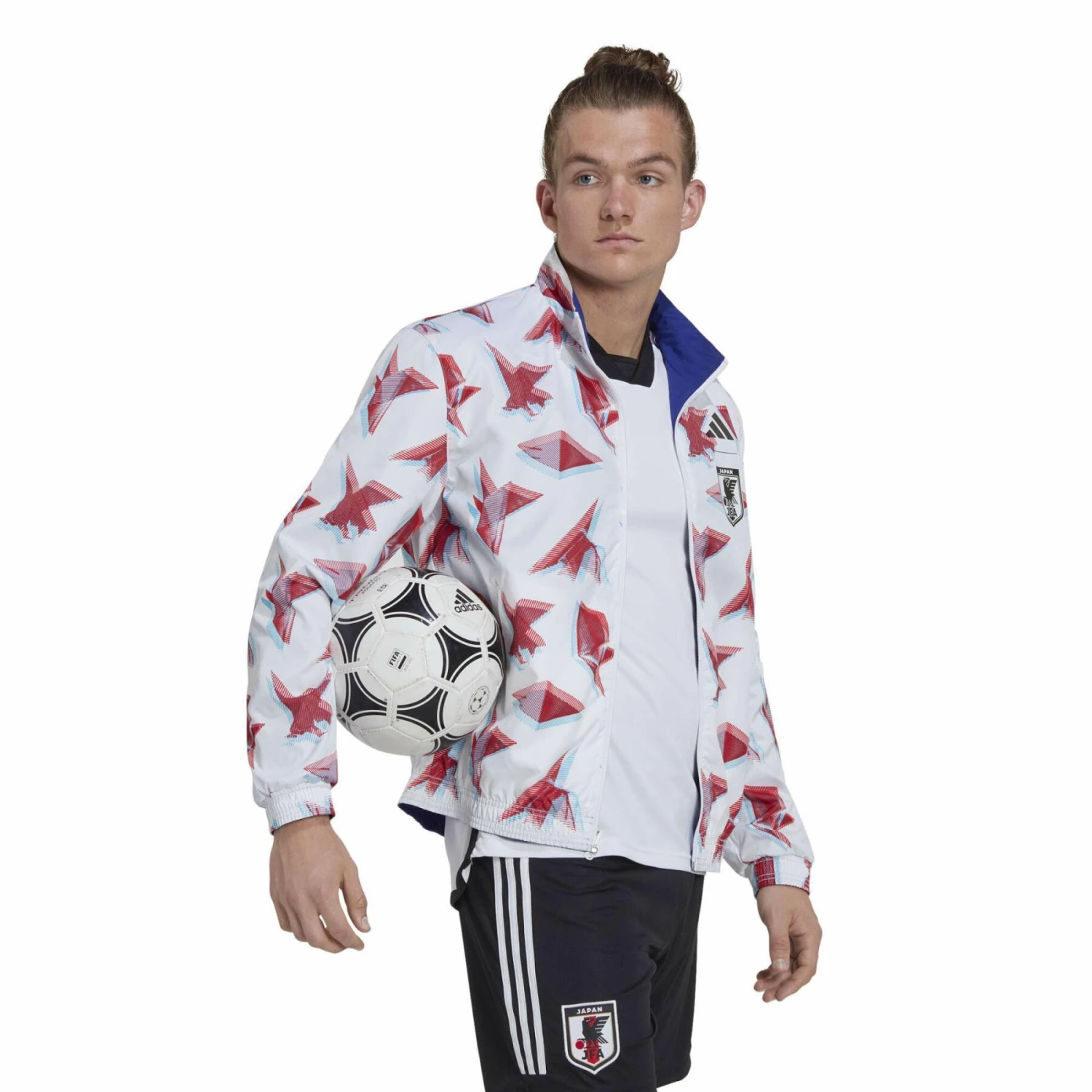 ADIDAS Jacke Anthem Weltmeisterschaft 2022 Japon Tiro 4 ADIDAS Jacke Anthem Weltmeisterschaft 2022 Japon Tiro – Bild 4