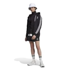 ADIDAS Full-Zip-Kapuzenpullover Juventus Turin 2022/23 -MACRON Verkaufsgeschäft hd8875 6 apparel on model walking view white