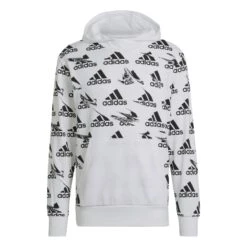 Sweatshirt Adidas Essentials Brandlove French Terry -MACRON Verkaufsgeschäft he1778 app photo front white