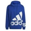 Sweatshirt Mit Kapuze Adidas Essentials Giant Logo French Terry -MACRON Verkaufsgeschäft he4405 app photo front center white