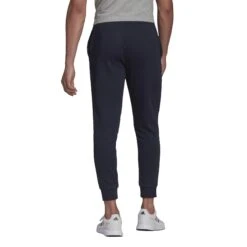 Hose Adidas Essentials Small Logo French Terry 7/8 -MACRON Verkaufsgeschäft he4423 app on model back white