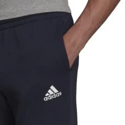 Hose Adidas Essentials Small Logo French Terry 7/8 -MACRON Verkaufsgeschäft he4423 app on model detail 1 white