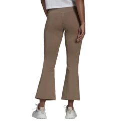 Jogginganzug Für Frauen Adidas Originals Hyperglam Flared -MACRON Verkaufsgeschäft hm3191 app on model back white