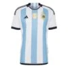 ADIDAS Heimtrikot Weltmeisterschaft Argentine 2022 15 ADIDAS Heimtrikot Weltmeisterschaft Argentine 2022 -MACRON Verkaufsgeschäft ib3597 1 apparel photography front view white