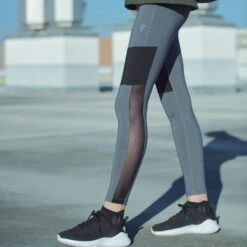 Stretch-Leggings Für Frauen Macron Athleisure Fcc Coira -MACRON Verkaufsgeschäft macron 38030162 gris acier noir 8