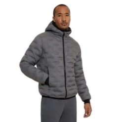 Daunenjacke Mit Kapuze Macron Athleisure FCC Zermatt -MACRON Verkaufsgeschäft macron 38030186 gris acier 6