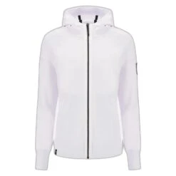 Full Zip Hooded Sweatshirt Women Macron Fomentera Scuba -MACRON Verkaufsgeschäft macron 38040071 blanc 2