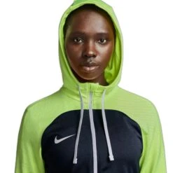 Damen-Trainingsjacke Mit Kapuze Nike Dri-Fit Strike 2023 -MACRON Verkaufsgeschäft nike dr2573 452 obsidienne volt volt blanc 3