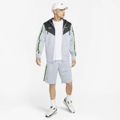 Kapuzenpullover Full Zip Nike Repeat PK -MACRON Verkaufsgeschäft nike dx2025 014 m