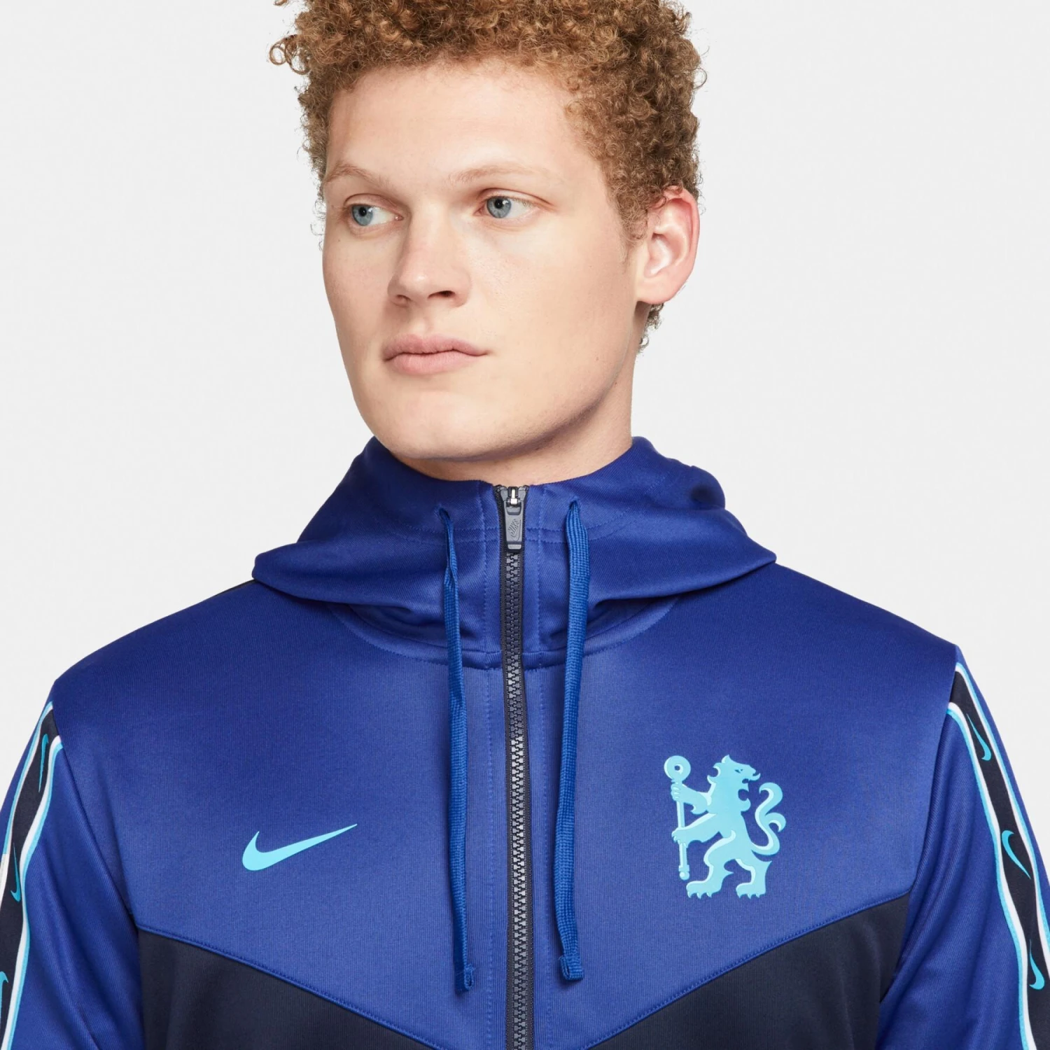 Nike Sweatshirt Reißverschluss Mit Kapuze Chelsea FC 2022/23 2 Nike Sweatshirt Reißverschluss Mit Kapuze Chelsea FC 2022/23 – Bild 2